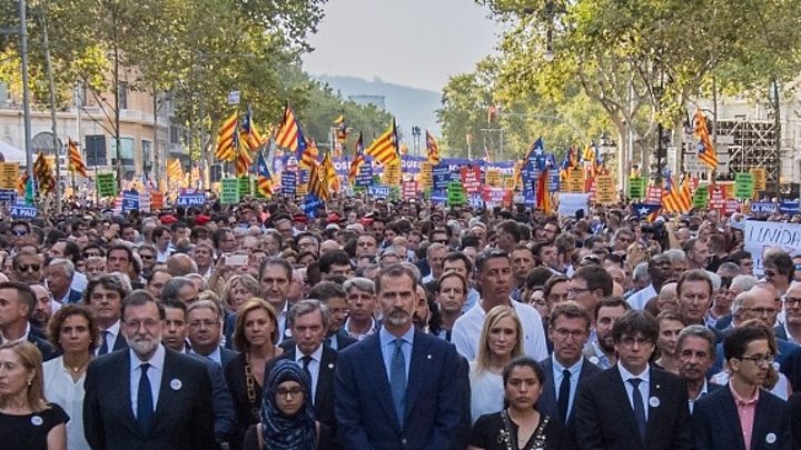 ‘I’m Not Afraid.’ 500,000 Barcelona Peace Marchers Take the Streets of Spain