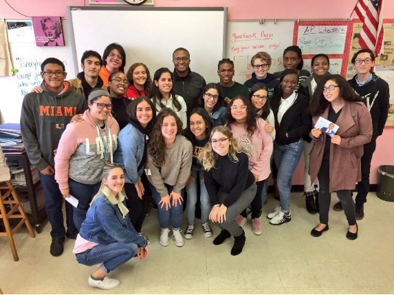 NBC 6 Reporter Darryl Forges Visits MLEC