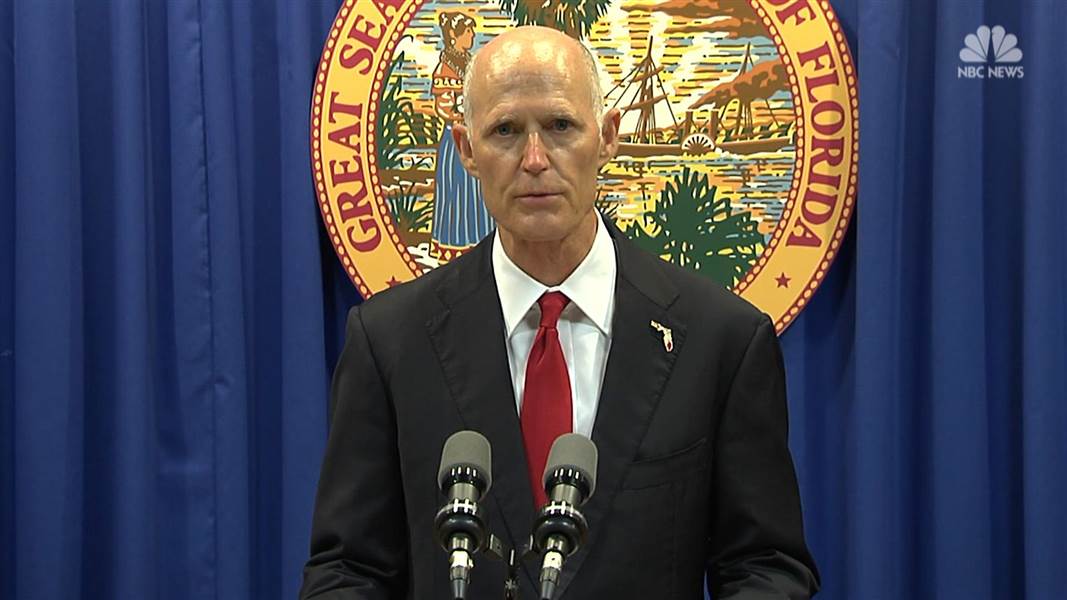 Gov. Rick Scott releases a statement on gun restrictions; Sen. Nelson calls it the “bare minimum”