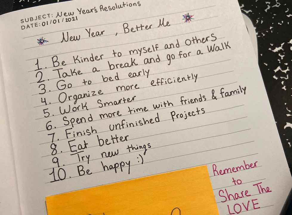 Spirit of New Year’s Resolutions at MLEC